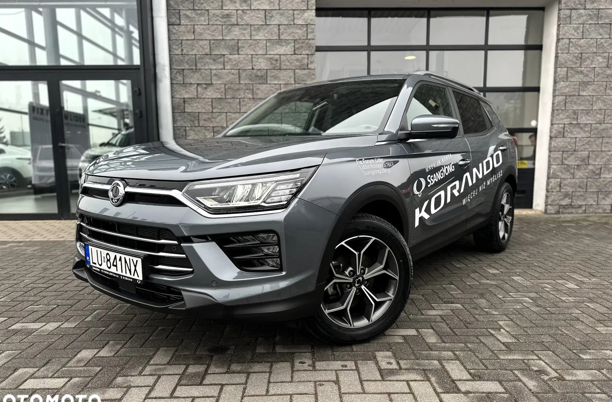 lubelskie SsangYong Korando cena 108990 przebieg: 17300, rok produkcji 2022 z Pleszew